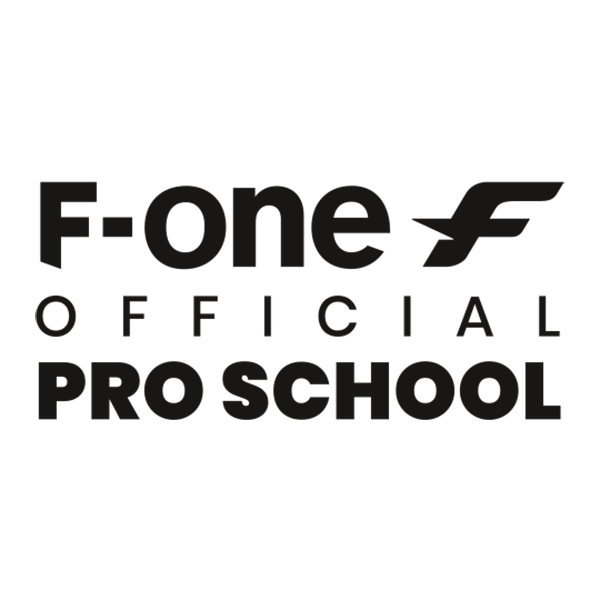 Logo F-One Kitesurf Official Pro School
