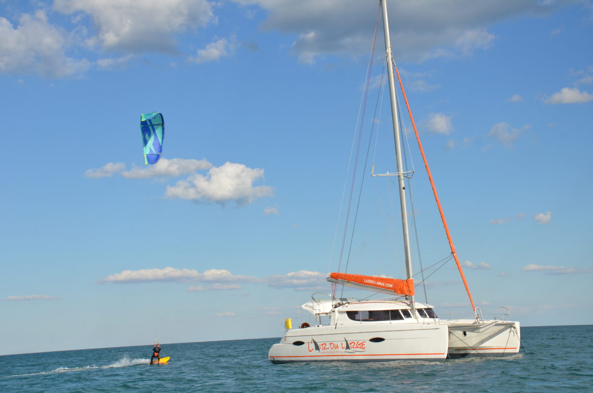 catamaran sea kite