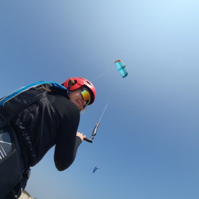 lightwind apprendre le kite