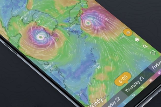 Kitesurf & Applications Météo : Pourquoi le vent thermique change tout! 1
